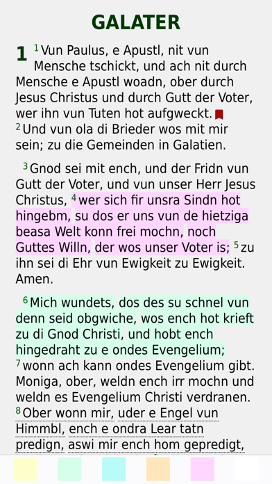 Hutterite Bible App Screenshot