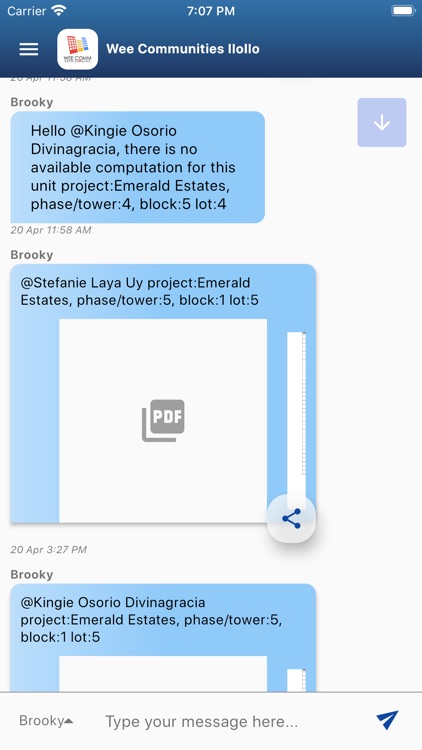 WeeComm Brooky screenshot-5