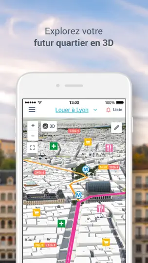 Capture d'écran de Bien’ici - Achat & Location sur iPhone 3