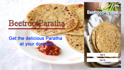 BeetrootParatha image #1