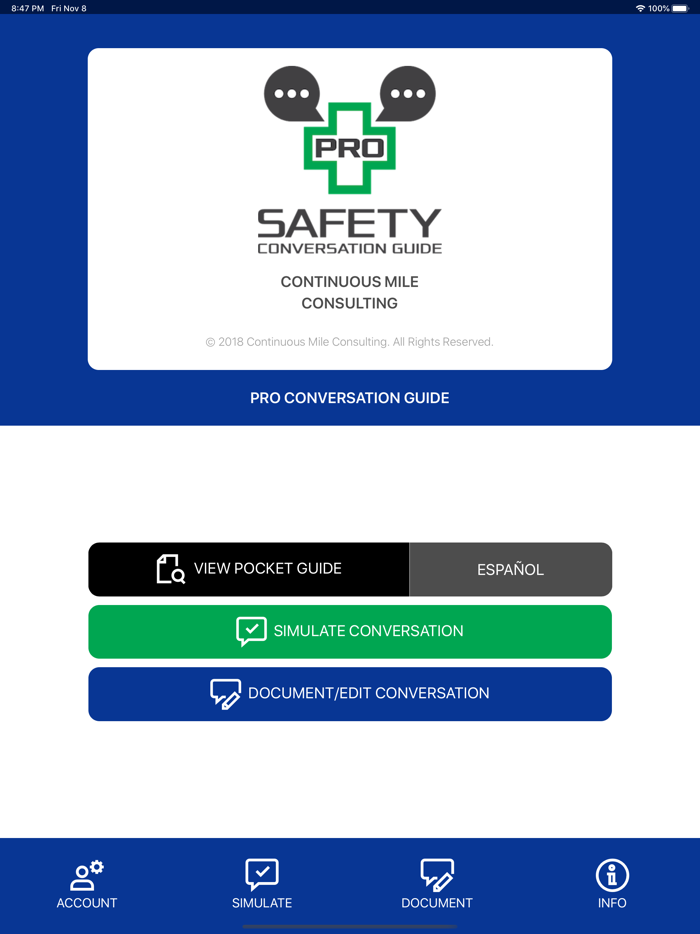 Safety Conversation Guide Pro