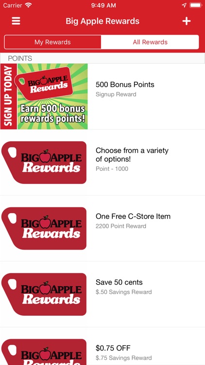 Big Apple Rewards