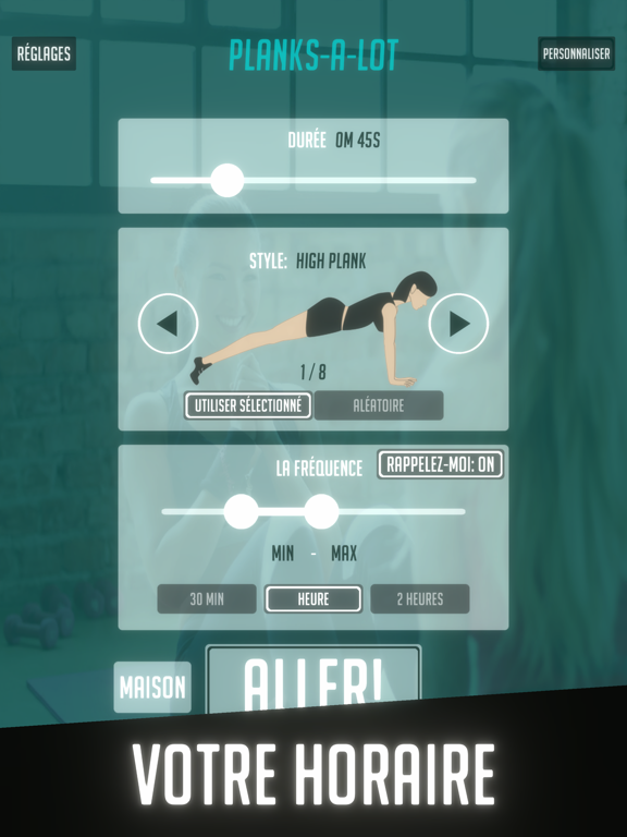 Screenshot #5 pour PLANKS-A-LOT! Fitness fun