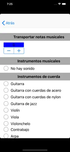 Captura de Pantalla 2 ¼ iMusicInstruments iphone