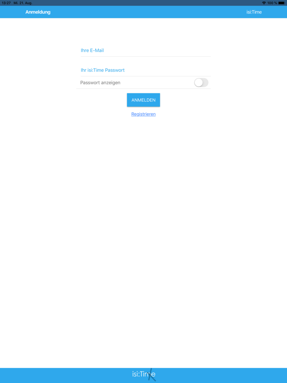 Screenshot #4 pour isi:Time Zeiterfassung