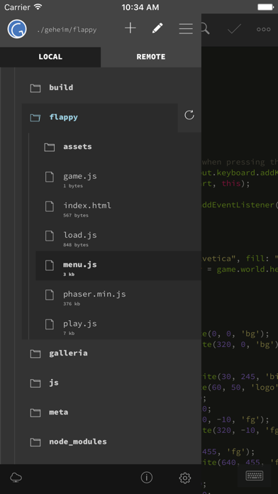 Screenshot #2 pour GoCoEdit - Code & Text Editor