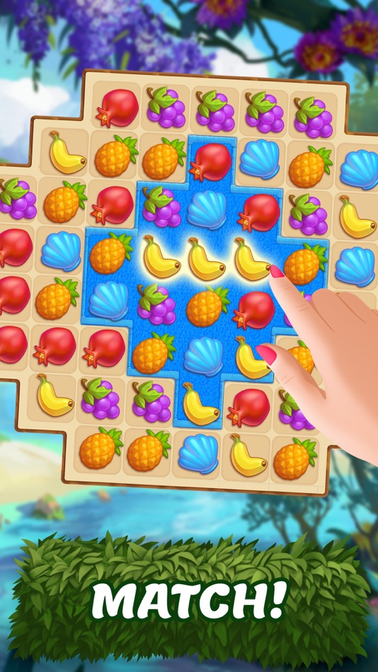 #3. Tropical Forest: Match 3D Game (iOS) 来自: Freeplay LLC