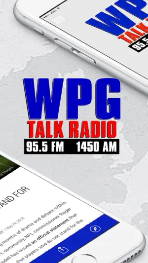 WPG Talk Radio 95.5 (WPGG) screenshot 2
