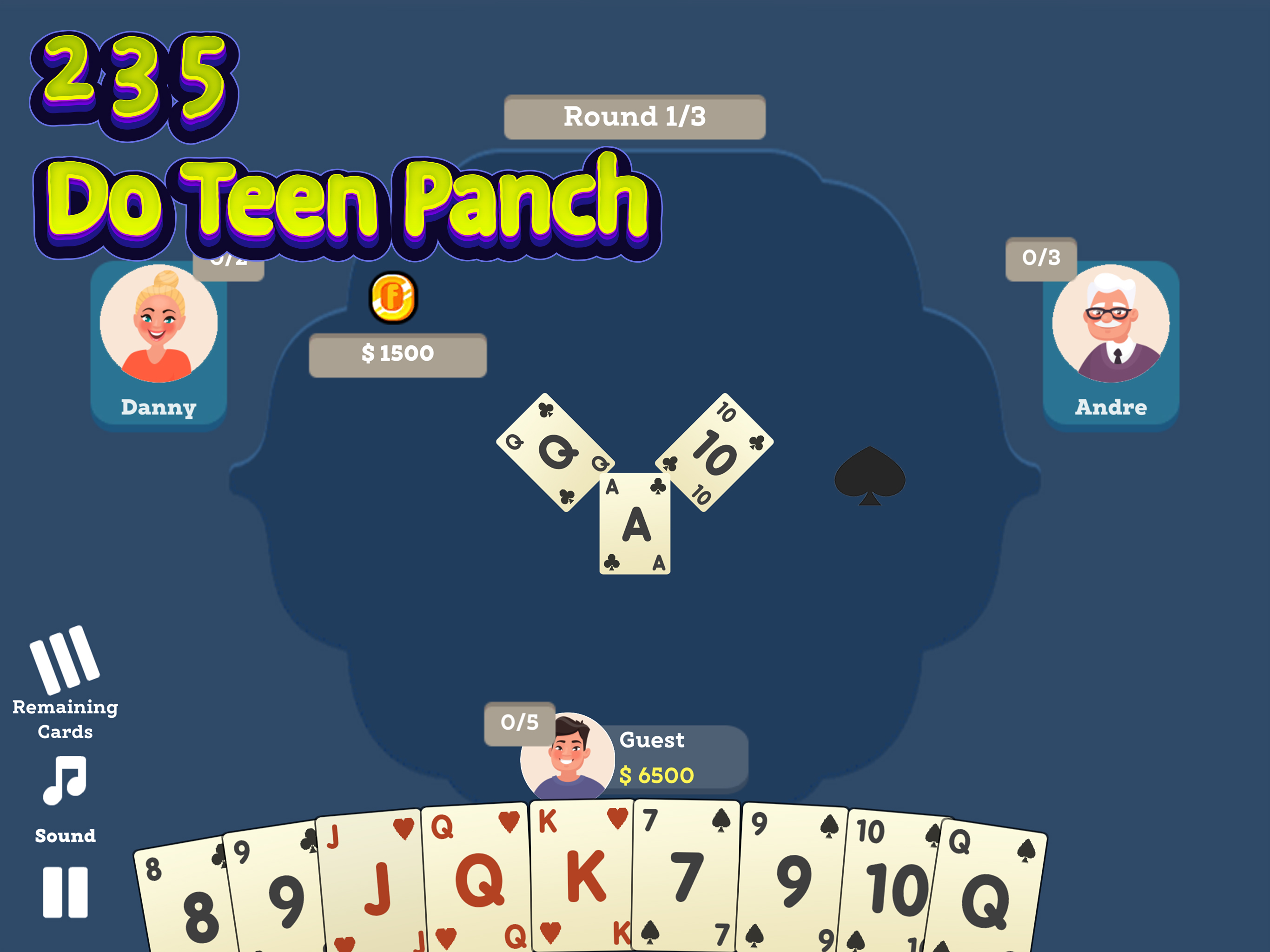 Do Teen Panch - 235 Card Game