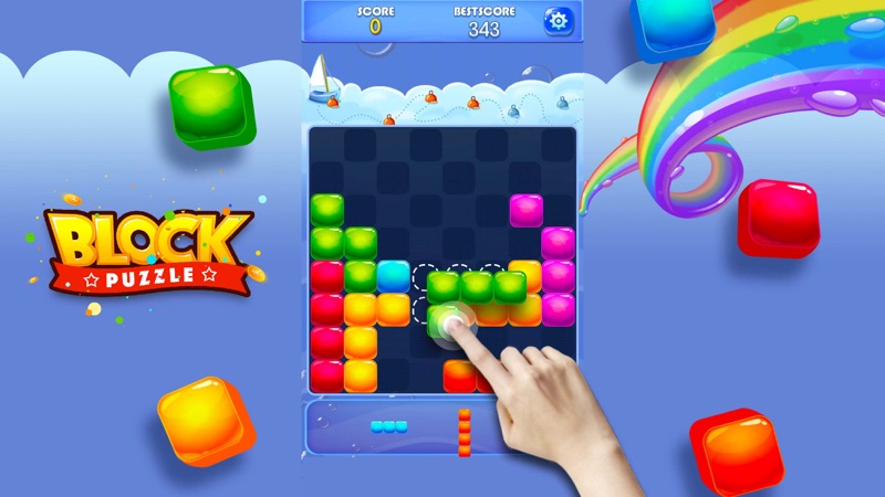 Candy Block Puzzle Blitz screenshot 7
