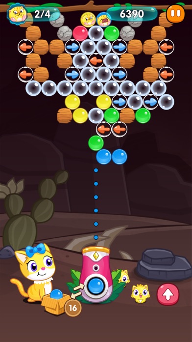 Screenshot #3 pour Miaou pop: Jeu De Bulles