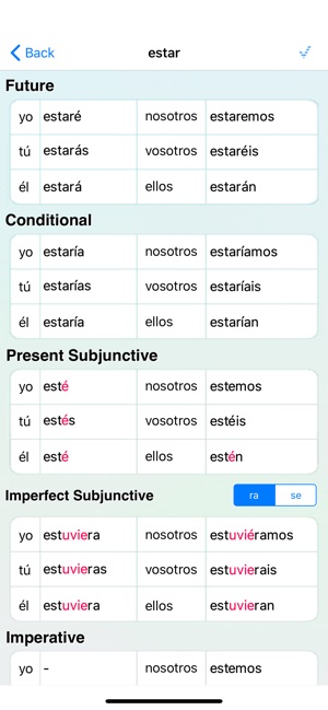 Spanish Verbs Lite(圖3)-速報App