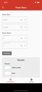 Patio Calculator Plus screenshot #3 for iPhone