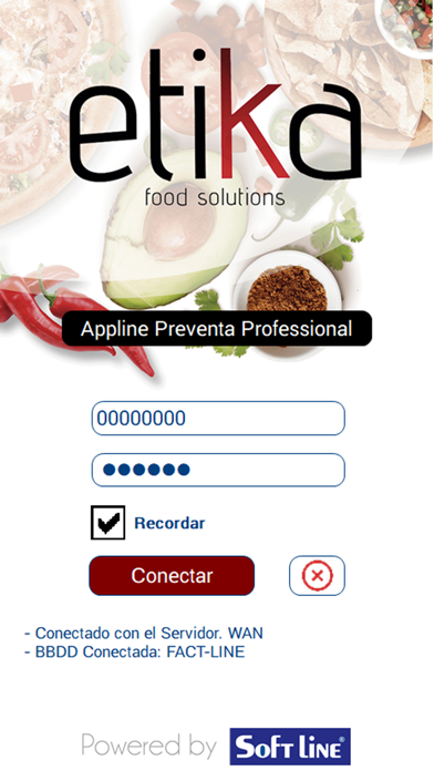 Screenshot #1 pour AppLine Etika Food