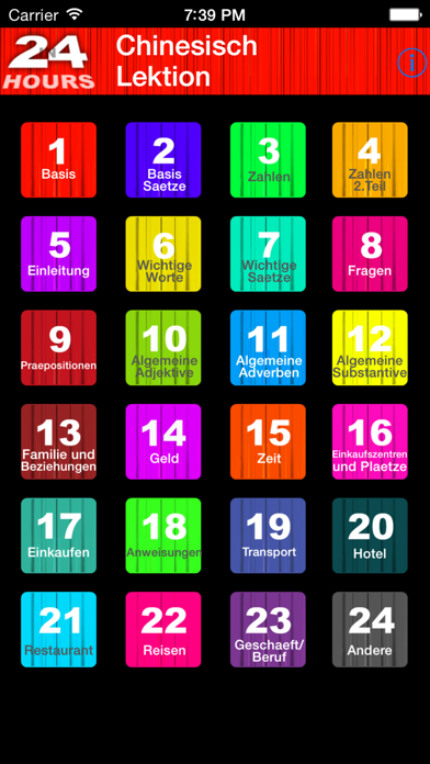 Screenshot #2 pour 24 Stunden Chinesisch lernen
