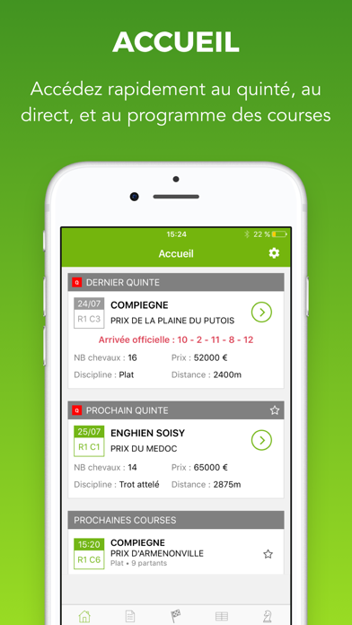 Turfoo Résultats Turf et Prono Screenshot