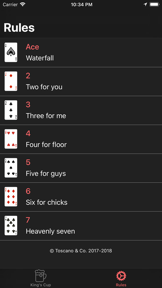 King's Cup - Drinking Game screenshot