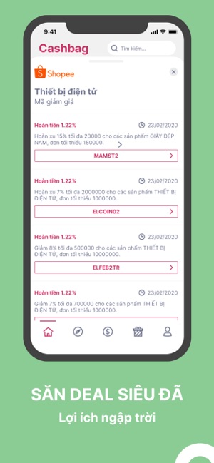 Cashbag - Hoàn tiền thích liền(圖4)-速報App