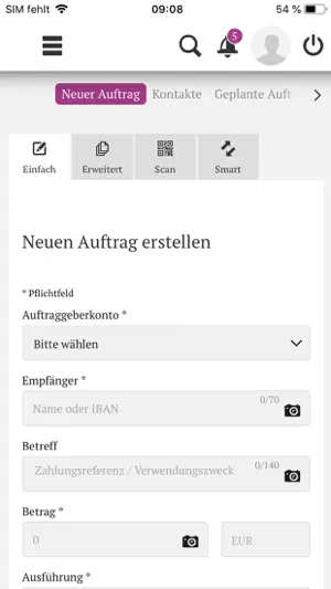 DADAT Banking screenshot 2