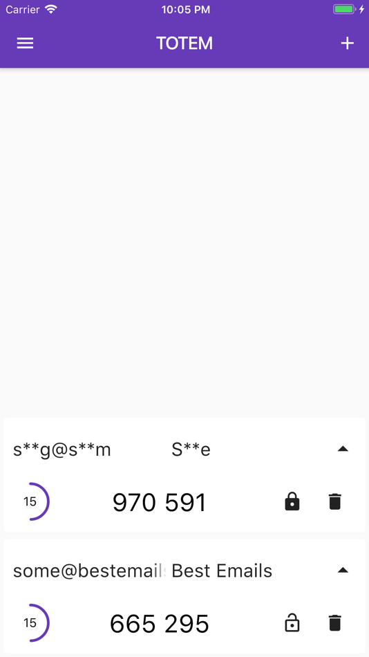 #2. Totem - Protect Your Accounts (iOS) By: Vadim Novitskii
