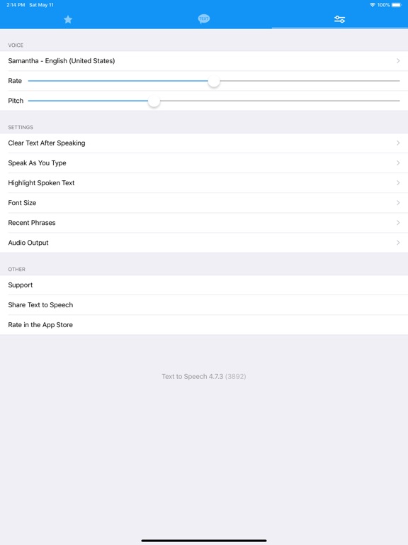 Screenshot #5 for Text to Speech Pro
