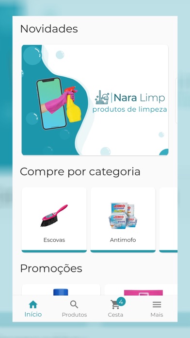 Naralimp Materiais de Limpeza Screenshot