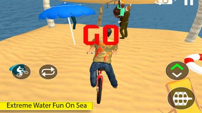 BMX Cycles Driving Beach screenshot 3