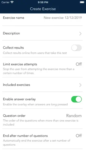 Capture d'écran de Harmonomics Ear Training sur iPhone 7