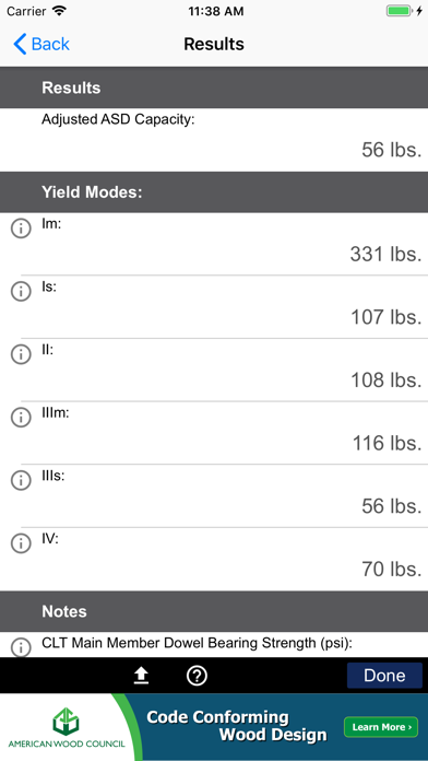 AWC Connection Calc Screenshot 7 of 9