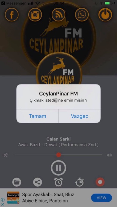 CeylanPinar FM screenshot 4