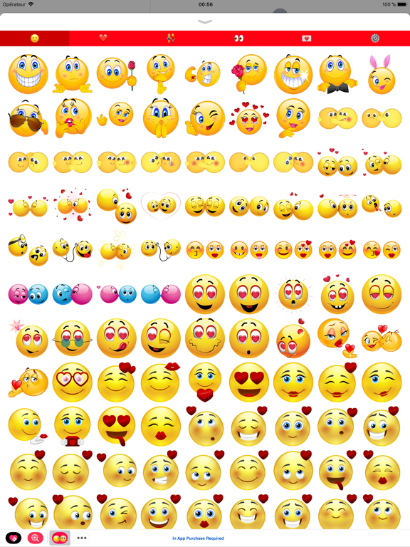 Screenshot #4 pour Emoji amour - Émoticône mignon