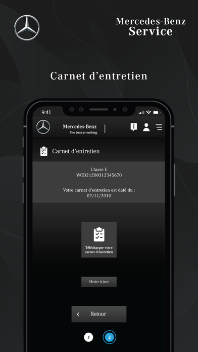 Mercedes-Benz Service Maroc Screenshot