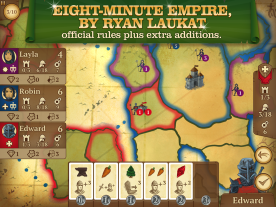 Eight-Minute Empire iPad app afbeelding 2