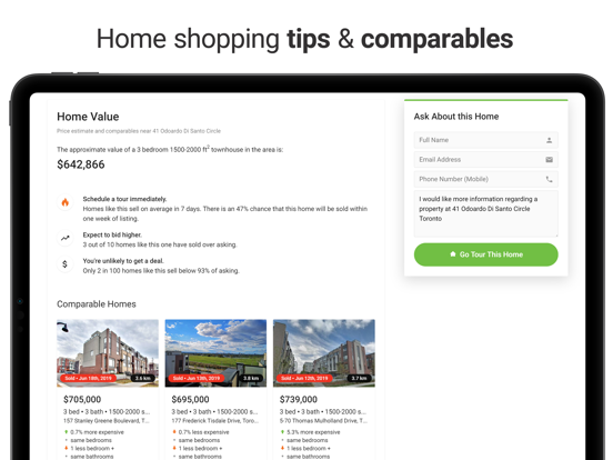 Zolo Real Estate & Apartments iPad screenshot 5 - Lifestyle app