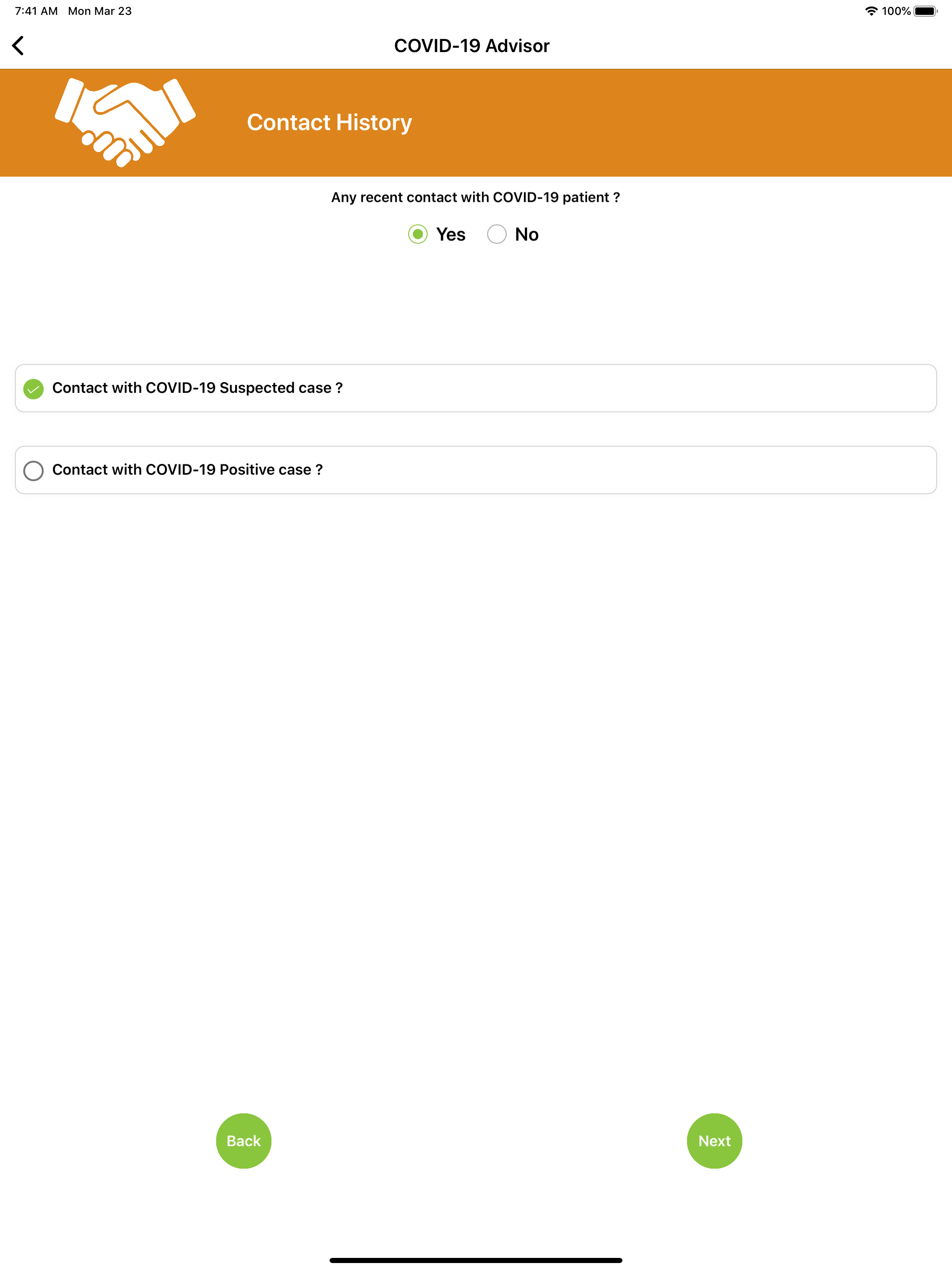 Covid-19 Advisor screenshot 15