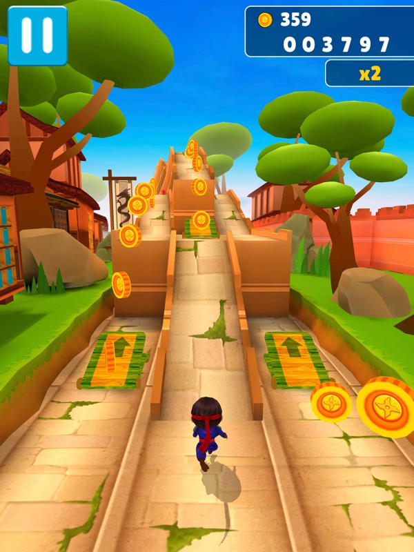 Ninja Kid Run VR screenshot 9