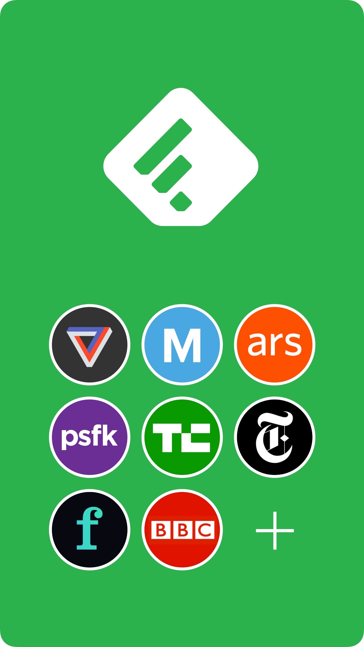 Screenshot do app Feedly - Smart News Reader