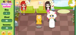 Game screenshot Beauty hair salon management apk