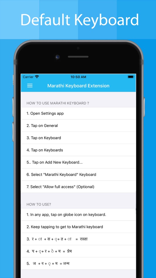 #5. Marathi Keyboard - Translator (iOS) Podle: Piyush Parsaniya