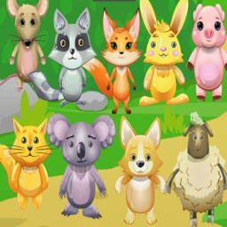 My Pet bff fox dog cat bunny