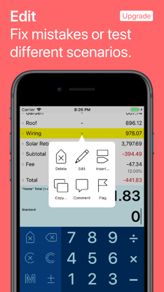 Digits Basic Tape Calculator screenshot 3