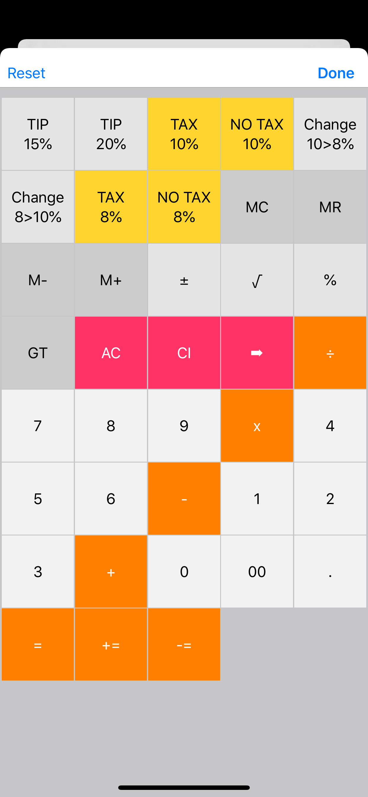 Pocket Calculator Woo-Dentaku