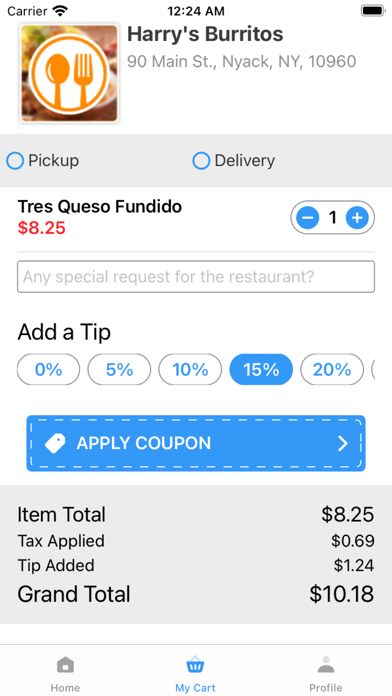Pancho Villa Restaurant Screenshot