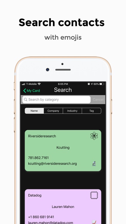 ico - Search & scan Biz Cards