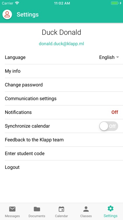Klapp - School communication screenshot-9