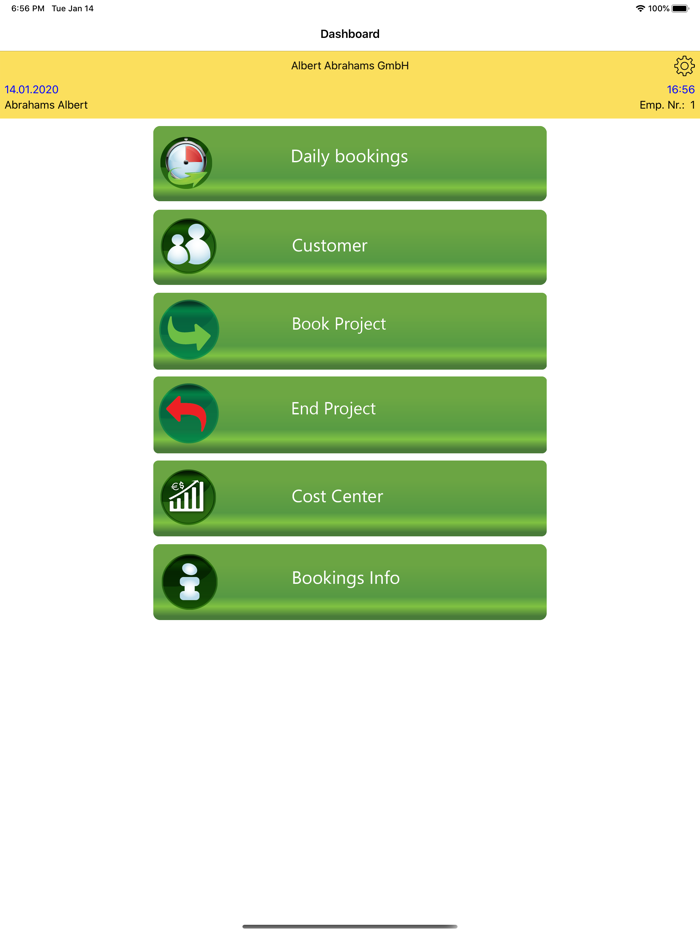 Krutec Zeiterfassung v6