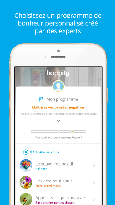 Screenshot #2 pour Happify: contre le stress