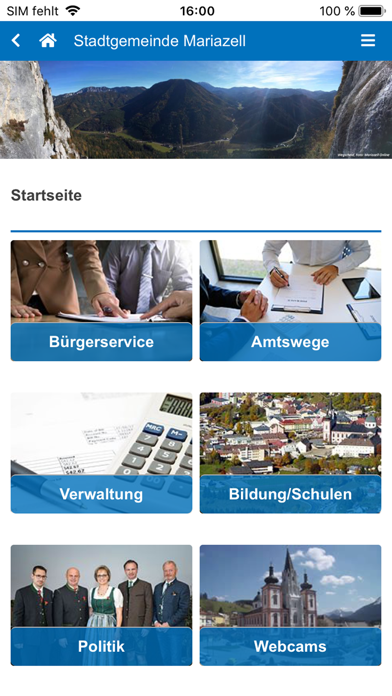 Stadt Mariazell Screenshot