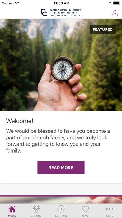 New Canaan Church Screenshot