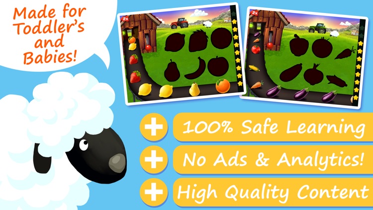 Shapes & Colors Farm Puzzles screenshot-0